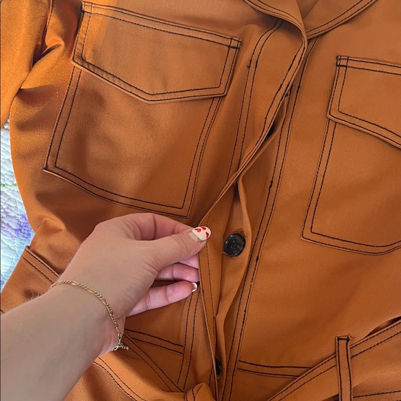 Women's Rust Jumpsuit - Picture 5 of 6